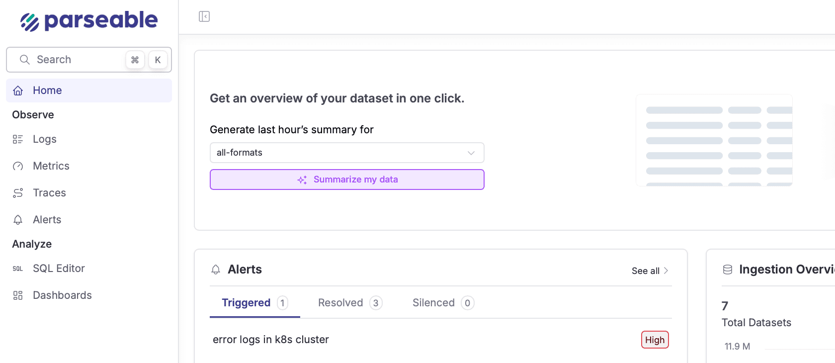 Summarization UI